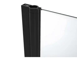 Draaibare Douchedeur - 70 X 195 Cm - Matzwart - Gehard Glas - Sarasota