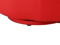 Draaiende Fauteuil Catchy Van Kunstleer - Rood