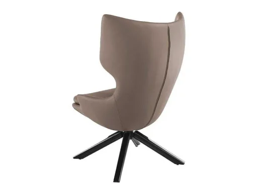 Draaifauteuil In Eco-Leer 5072 Angel Cerda