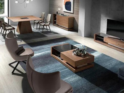 Draaifauteuil In Eco-Leer 5072 Angel Cerda