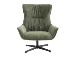 Draaifauteuil Van Groen Ribfluweel Galati