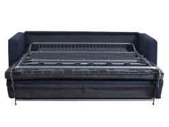 Driezits Express Bedbank Van Stof Ganoa - Blauw