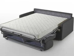 Driezits Express-Bedbank Van Stof Calife - Grijs