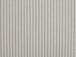 Driezitsbank En Elektrische Relaxfauteuil In Beige Ribfluweel Amelio