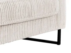 Driezitsbank Van Beige Ribfluweel Tessio Van Maison Cephy
