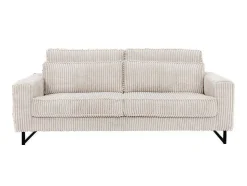 Driezitsbank Van Beige Ribfluweel Tessio Van Maison Cephy
