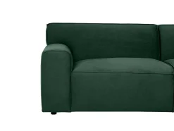 Driezitsbank Van Groen Velours Otrano