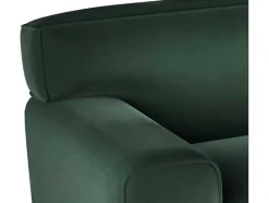 Driezitsbank Van Groen Velours Otrano