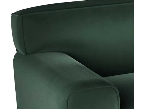 Driezitsbank Van Groen Velours Otrano