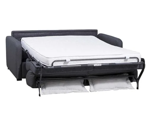 Driezits-Expressbedbank Van Stof Tomaka - Antraciet