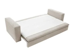 Driezitsslaapbank Van Cremewit Ribfluweel Tilia.