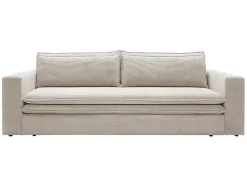 Driezitsslaapbank Van Cremewit Ribfluweel Tilia.