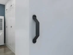 Dubbele Schuifdeur - 2 X H205 X L83 Cm - Mdf + Wit Pvc - Varin