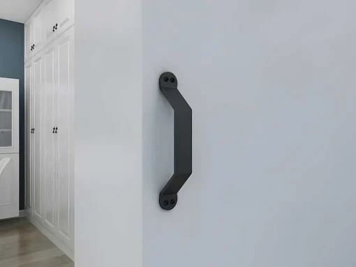 Dubbele Schuifdeur - 2 X H205 X L83 Cm - Mdf + Wit Pvc - Varin