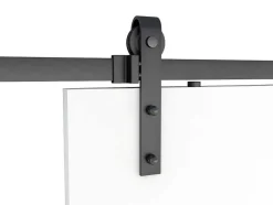 Dubbele Schuifdeur - 2 X H205 X L83 Cm - Mdf + Wit Pvc - Varin