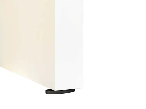 Dubbele Schuifdeur - 2 X H205 X L83 Cm - Mdf + Wit Pvc - Varin