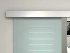 Dubbelwandige Schuifdeur - H205 X L166Cm - Gehard Glas - Astana
