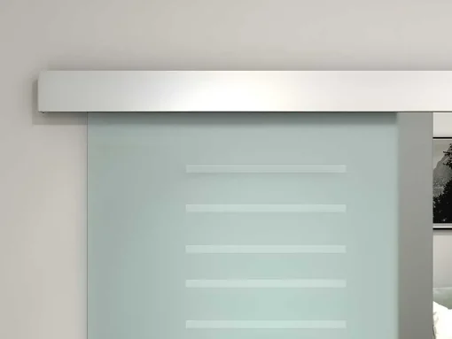 Dubbelwandige Schuifdeur - H205 X L166Cm - Gehard Glas - Astana