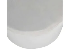 Dunken Poef, Hocker Met Opbergruimte O51Cm Velours Beige.