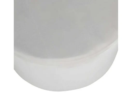Dunken Poef, Hocker Met Opbergruimte O51Cm Velours Beige.