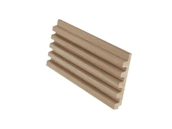 3D-Wandpaneel - 3,71 M - Natuurlijke Lichte Houtkleur - Set Van 8 - Tatiana