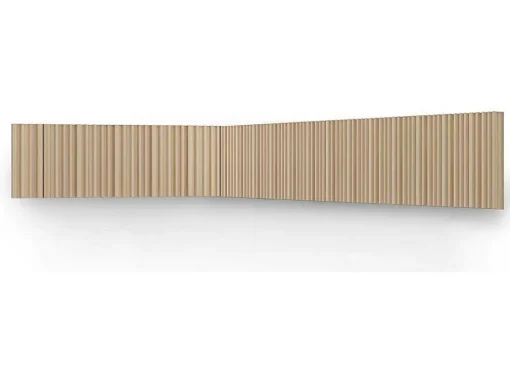 3D-Wandpaneel - 3,71 M - Natuurlijke Lichte Houtkleur - Set Van 8 - Tatiana
