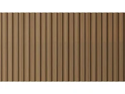 3D-Wandpaneel - 3,71 M - Natuurlijke Houtkleur - Set Van 8 - Tatiana
