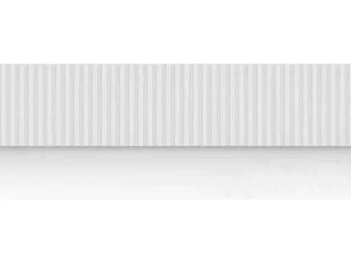 3D-Wandpaneel - 3,71 M - Wit - Set Van 8 - Tatiana