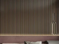 3D-Wandpaneel - 2,83 M - Zwart En Goudkleurig - Set Van 8 - Clinton