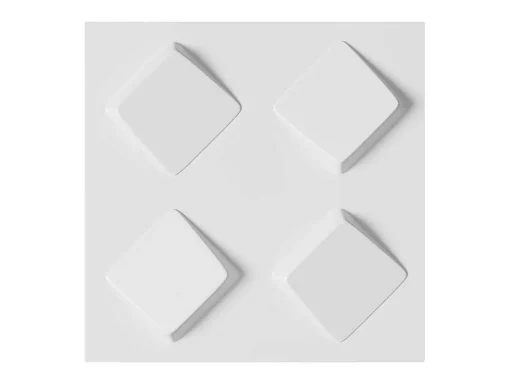 3D-Wandpaneel Om Te Beschilderen - Set Van 3M - Set Van 12 Stuks - Malton