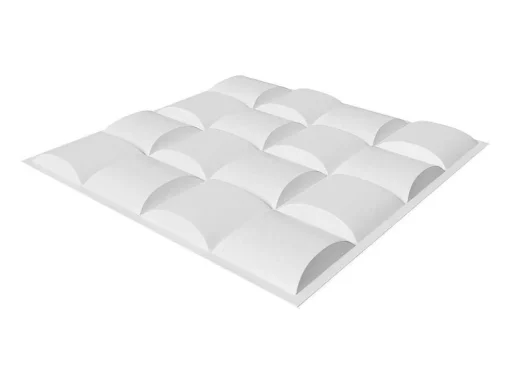 3D-Wandpaneel Om Te Beschilderen - Set Van 3M - Set Van 12 Stuks - Corby