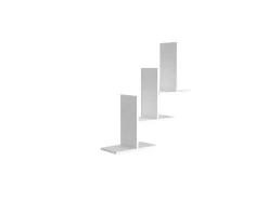 Eclipse Plank, Wit, 80X20X81,6 Cm, Epikasa