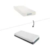 Elektisch Relaxbed Met Contactplaatjes En Matras Met Vormgeheugen Hesiode Iii Van Dreamea - Okin-Motors - Wit - 2 X 70 X 190 Cm