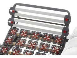 Elektrisch Bed Bedbodem En Matras Lattenbodem En Contactplaatjes - Pandora Ii Van Dreamea - Motor Okin - Wit - 2X80X200 Cm