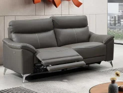 Elektrische Driezits Relaxbank Van Leer Metronomya - Taupe