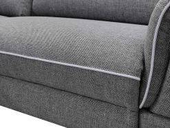 Elektrische Driezits Relaxbank Macari - Stof - Grijs