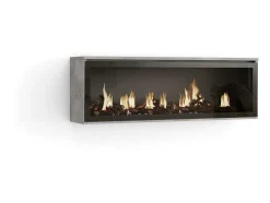 Elektrische Haard Led , 107X38X25Cm, Woonkamer - Eetkamer, Elektrische Haard, Cement
