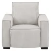 Elektrische Relaxfauteuil Van Lichtgrijs Ribfluweel Amelio
