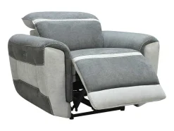 Elektrische Relaxfauteuil In Donkergrijze Stof Orietto