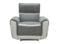 Elektrische Relaxfauteuil In Donkergrijze Stof Orietto