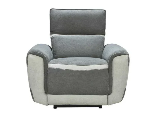 Elektrische Relaxfauteuil In Donkergrijze Stof Orietto