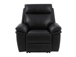 Elektrische Relax-Fauteuil Van Zwart Leer Mesola