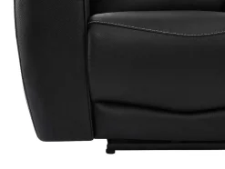 Elektrische Relax-Fauteuil Van Zwart Vaarsleer Damon