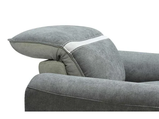 Elektrische Relaxfauteuil In Donkergrijze Stof Orietto