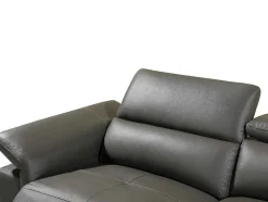 Elektrische Relaxhoekbank Van Leer Pascaline - Antraciet - Hoek Rechts