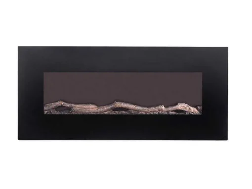Elektrische Sfeerhaard Lalita - L110 X D14 X H49 Cm - Zwart