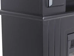 Elektrische Sfeerhaard Lopevi - L99 X D25 X H82,5 Cm - Zwart