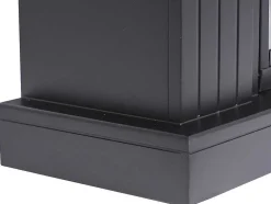 Elektrische Sfeerhaard Lopevi - L99 X D25 X H82,5 Cm - Zwart