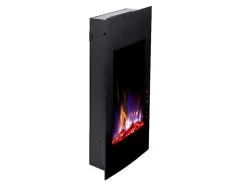 Elektrische Sfeerhaard Vulcano - L41 X D13 X H81 Cm - Zwart