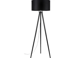 Ennie Vloerlamp, Zwart, 50X50X160 Cm, Epikasa